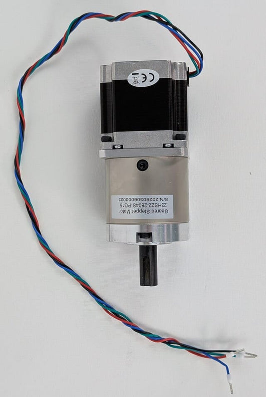 Nema 23 with 15:1 gear