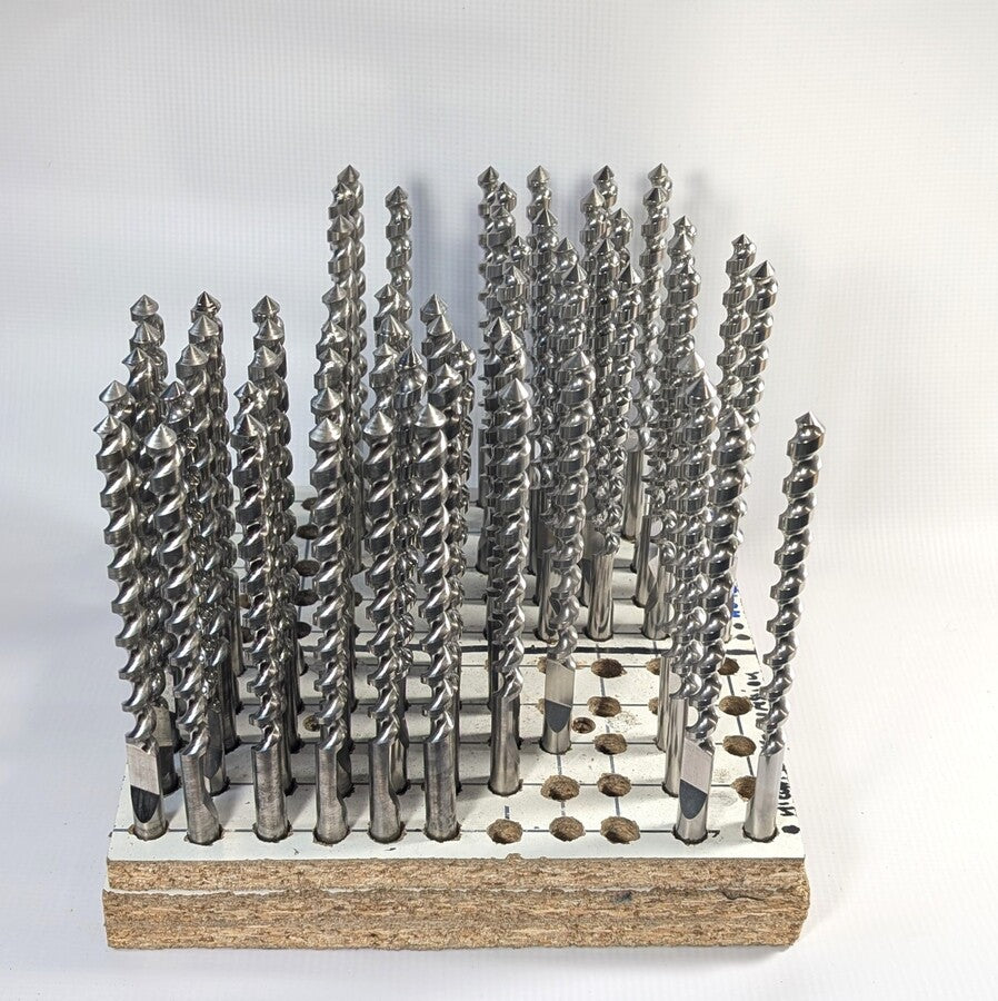 Extruder screw V1 (rejects/second-grade goods)